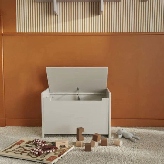 Kids Concept Kids Concept Spielzeugkisten aus Hölzernes Star Grau