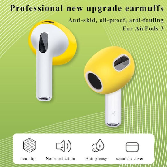 Apple Airpods 3 Καλύμματα Σιλικόνης Red