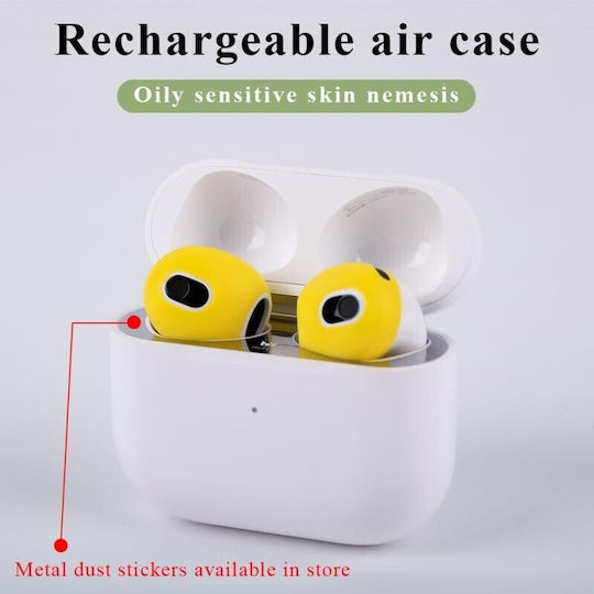 Apple Airpods 3 Καλύμματα Σιλικόνης Red