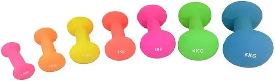 Tunturi Neoprene Dumbbell Dumbbell Made of Neoprene 1 x 2kg