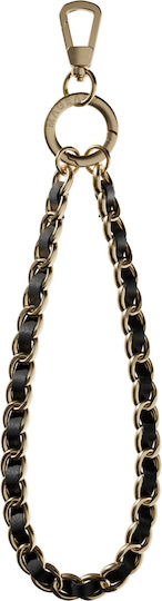 Каишка За Китката Mageasy Chic Chain Wrist Strap & Strap Card 9mm Отделящи Се Калъфи За Мобилни Телефони Smartphones Черен Матиран Златен Mphiph324bo24
