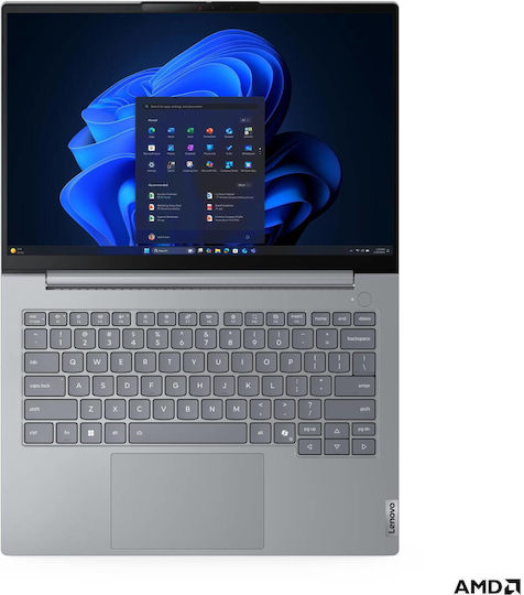 Lenovo ThinkBook 14 G9 AHP 14" IPS FHD+ (Ryzen 5-220/16GB/512GB SSD/Radeon 740M/W11 Pro) Arctic Grey (International English Keyboard)