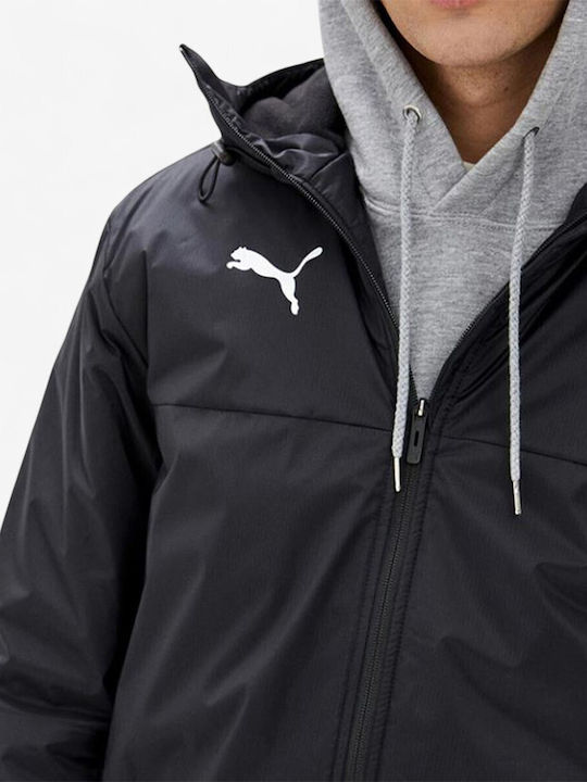 Teamfinal 21 Men's Winter Parka Jacket Black