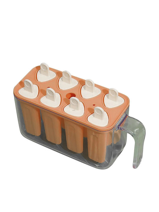 Alista Home Formă Pentru Tăvi și Tăvi Pentru Copt Înghețată / Ice Lolly Din Silicon 13x10x6.5cm