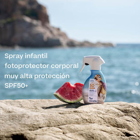 Sensilis Слънцезащитен Крем Спрей За Лице За Чувствителна Кожа SPF50 Слънцезащита За Деца 200мл