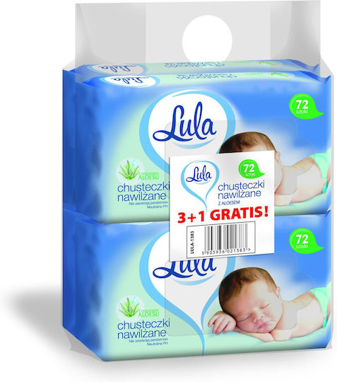 Stella Șervețele Umede pentru Bebeluși 4x72buc