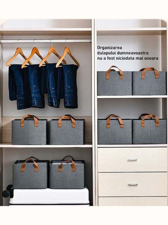 Alista Home Coș De Depozitare Din Țesătură Gri 50l
