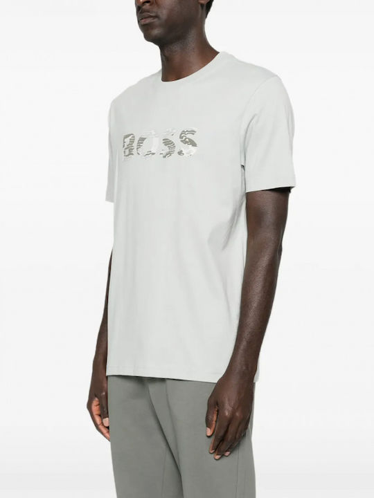 Boss Herrenblusen Kurzarm T-Shirts Grau