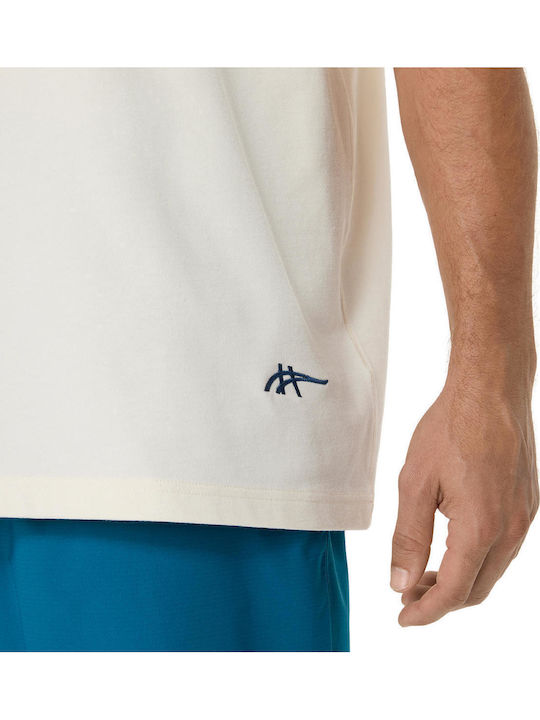 Αθλητικό T-shirt Beg/nvy