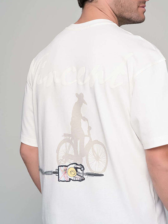Vincent T-shirt Λευκο