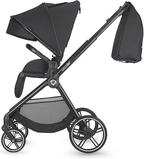 Coccolle Lissia Adjustable 3 in 1 Baby Stroller Suitable for Newborn Anthracite 16.3kg