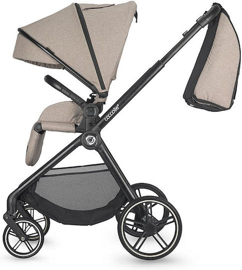 Coccolle Lissia Adjustable 3 in 1 Baby Stroller Suitable for Newborn Butternut Beige 16.3kg
