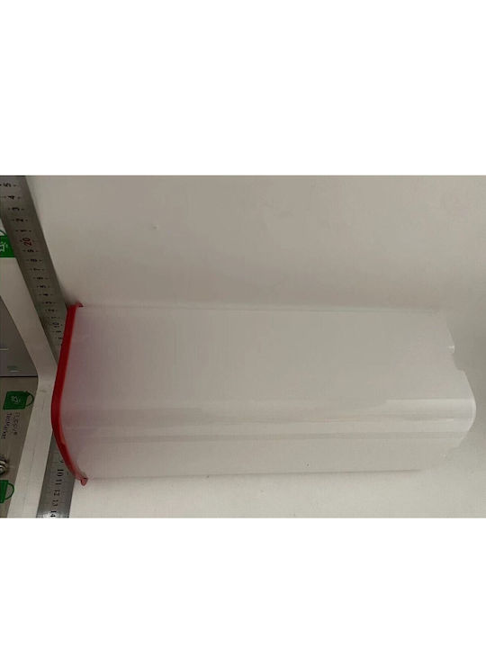 Alista Home Bread Box with Lid Plastic Red 34x13x13cm