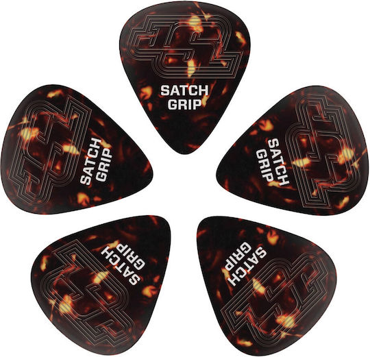 D'addario 7csh7-5jsgp Joe Satriani Satch Grip Πένες Extra Heavy 1.25mm 5 Τεμάχια