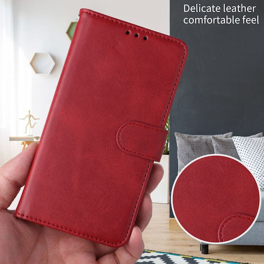 Basic Wallet Κόκκινο (Redmi Note 15 / Poco M8)