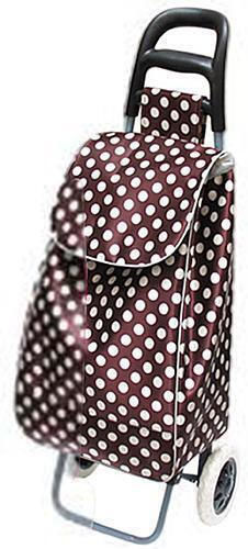 Stoff Einkaufswagen Für den Markt Braun 35x30x96cm