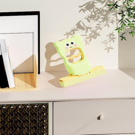 Mini Mop Alista Home Handheld Foldable Bear Model Plastic 9 X 15 X 15 Cm Green