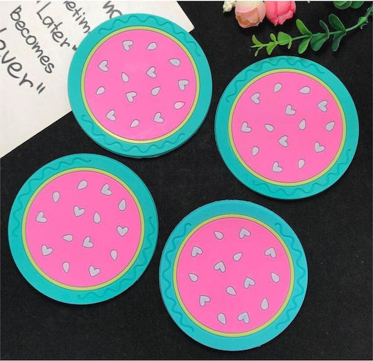 Alista Home Glass Green Coaster 10x10cm Alista Home Glass Green Coaster 10x10cm