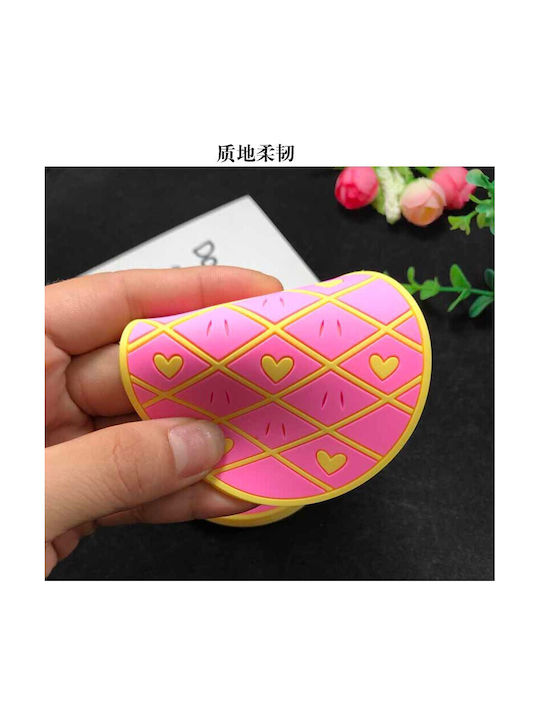 Alista Home Untersetzer Glas Rosa 12x9cm