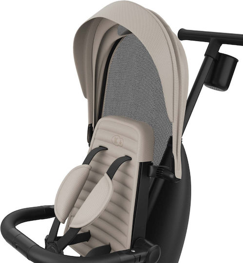 Kinderkraft Jazz 3 Convertible with Parental Handle 5 in 1 for 9 Months Beige