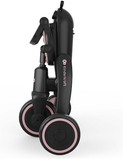Kinderkraft Jazz 3 Convertible with Parental Handle 5 in 1 for 9 Months Pink
