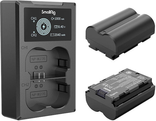 SmallRig Doppelter Batterieladegerät Kit