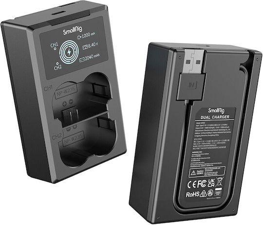 SmallRig Doppelter Batterieladegerät Kit