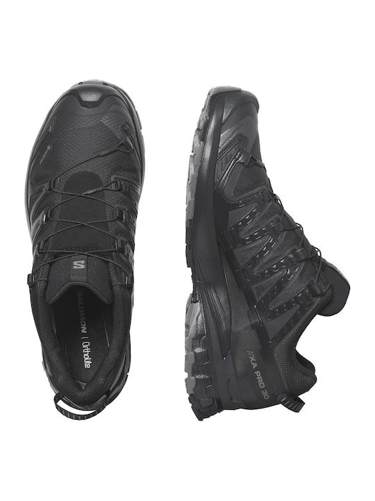Xa Pro 3d V9 Sport Shoes Running Black Waterproof with Gore-Tex Membrane