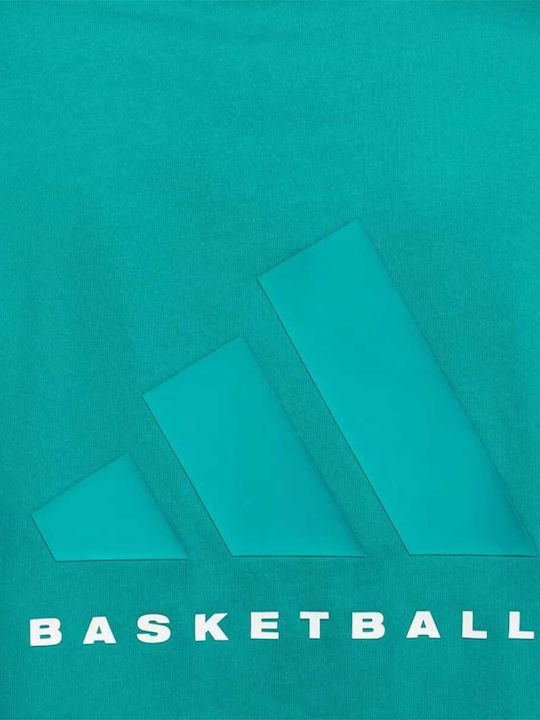 Basketball Мъжки Суитшърти Зелен