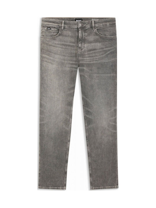 Men's Jeans Pants Regular Fit Grey
