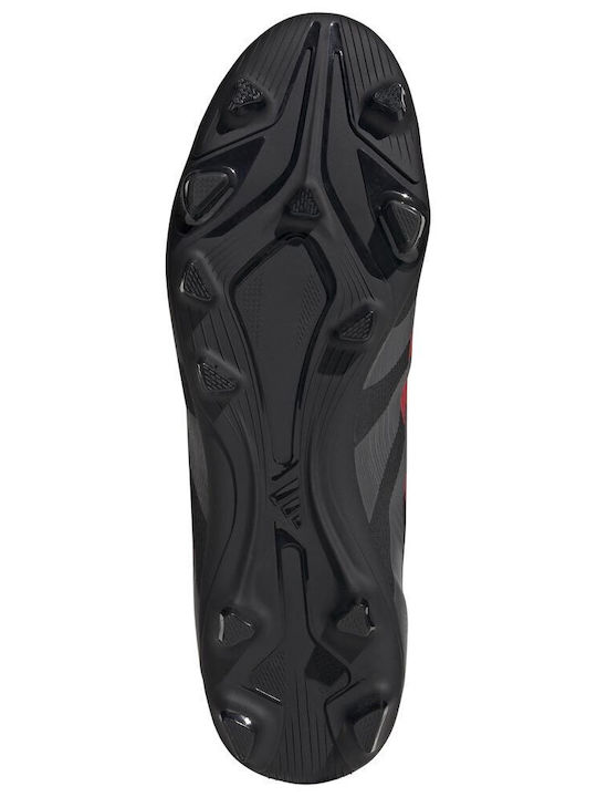 adidas Predator Club Pantofi de Fotbal cu crampoane Negre