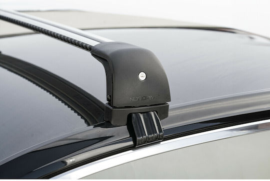 Nordrive Μπάρες Οροφής Ατσάλινες για Citroen CX (Σετ με πόδια) Μαύρες