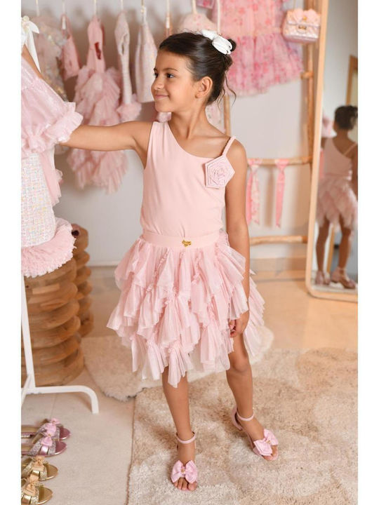 Kids Sleeveless Blouse Sweet Blush