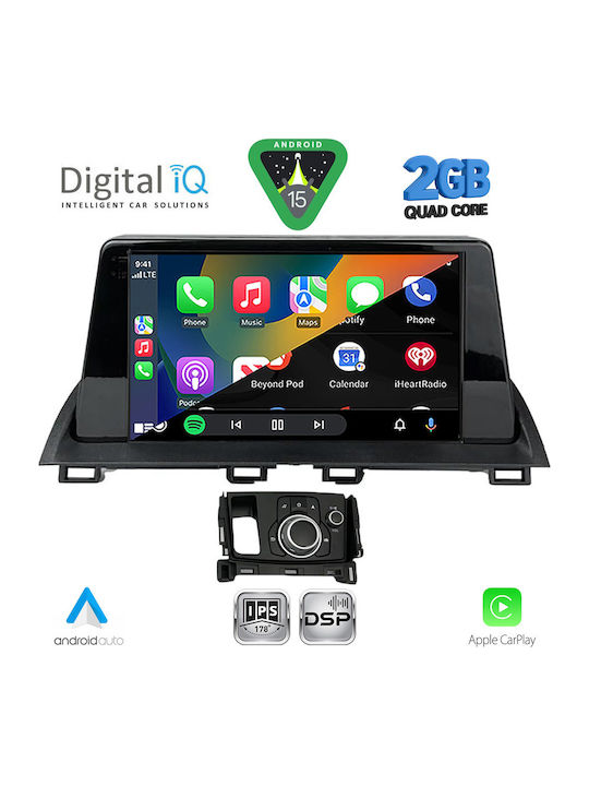 Digital IQ Car Audio System for Mazda CX-4 2014 with Touch Screen 9" DIGITAL IQ RSF 4386 CPA Bluetooth USB Wi-Fi GPS Apple CarPlay Android Auto