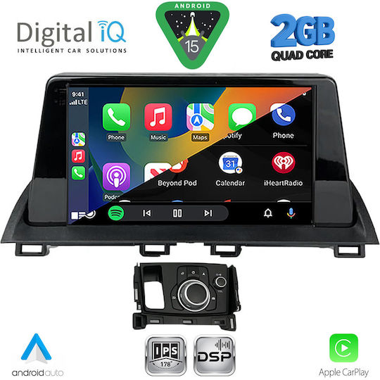 Digital IQ Ηχοσύστημα Αυτοκινήτου για Mazda CX-4 2014 (Bluetooth/USB/WiFi/GPS/Apple-Carplay/Android-Auto) με Οθόνη Αφής 9"