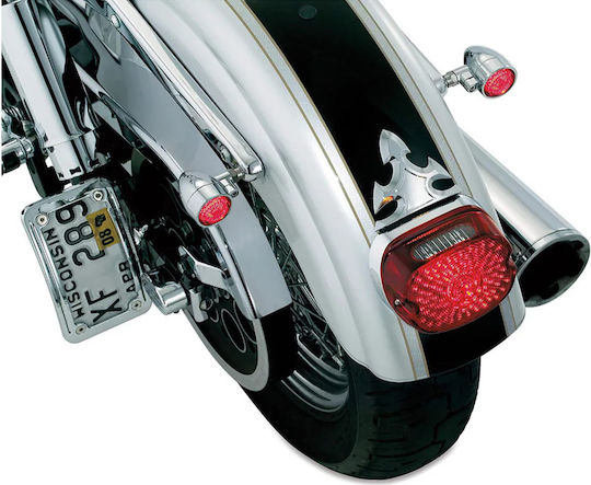 Kuryakyn Silver Motorcycle Rear Wheel Fender