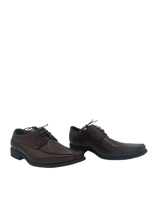 Suede Men's Casual Shoes Brown