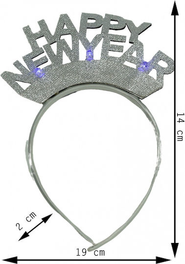 Bentita Happy New Year Culoare Gri Metalic Mărime Standard Alista Home
