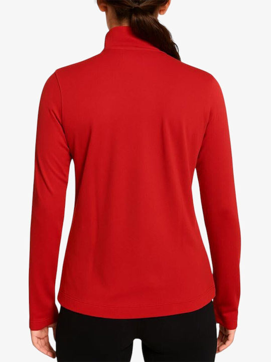 Dri-Fit Damen Sport Bluse Rot