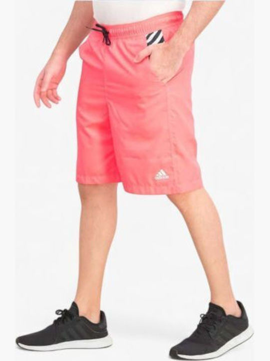 Woven Αθλητική Ανδρική Βερμούδα Pink