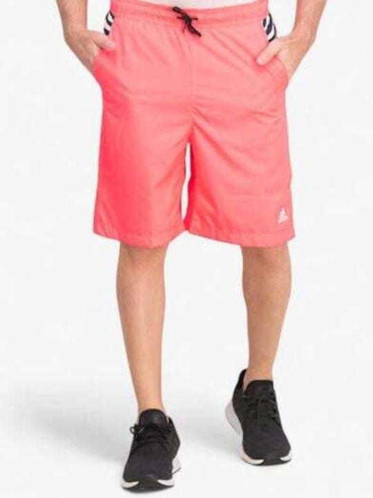 Woven Αθλητική Ανδρική Βερμούδα Pink