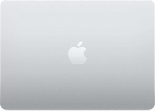 Apple MacBook Air 13.6" IPS Retina Display (M4 10-ядрен/16GB/512GB SSD/10-Core GPU) с Зарядно Устройство 35W (Двоен Порт) Сребърен (Английски US Клавиатура)
