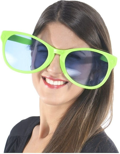 Carnival Glasses Green for Halloween made of Plastic