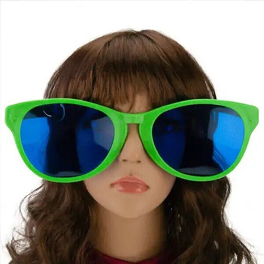 Carnival Glasses Green for Halloween made of Plastic