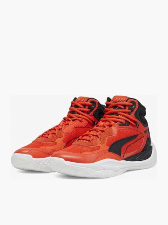 Playmaker Pro Mid Hoch Basketballschuhe Rote