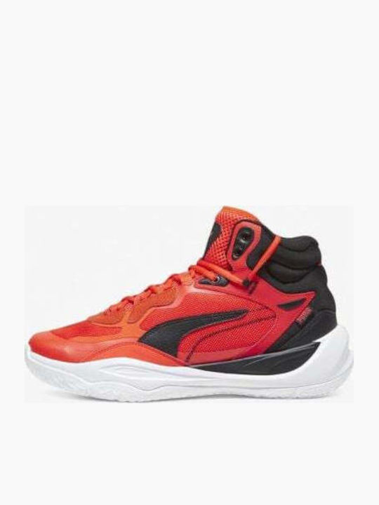 Playmaker Pro Mid Hoch Basketballschuhe Rote