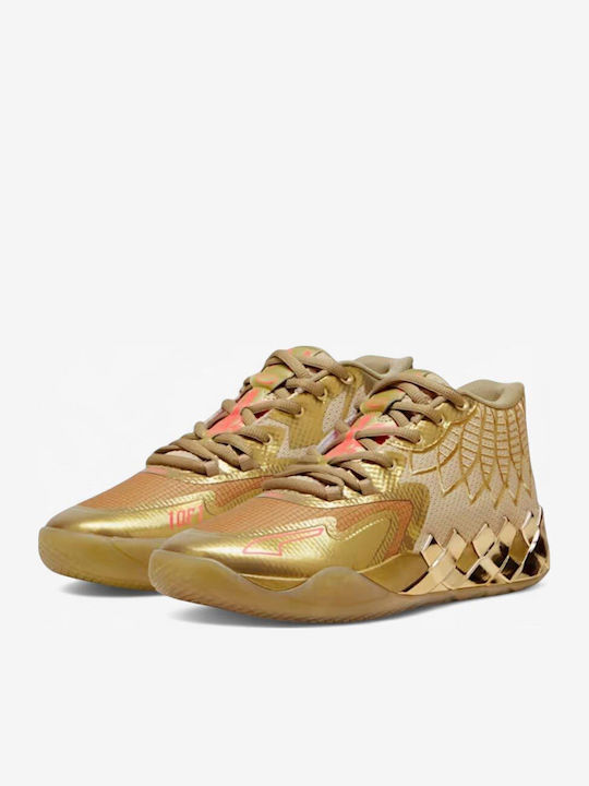 MB.01 Hoch Basketballschuhe Beige