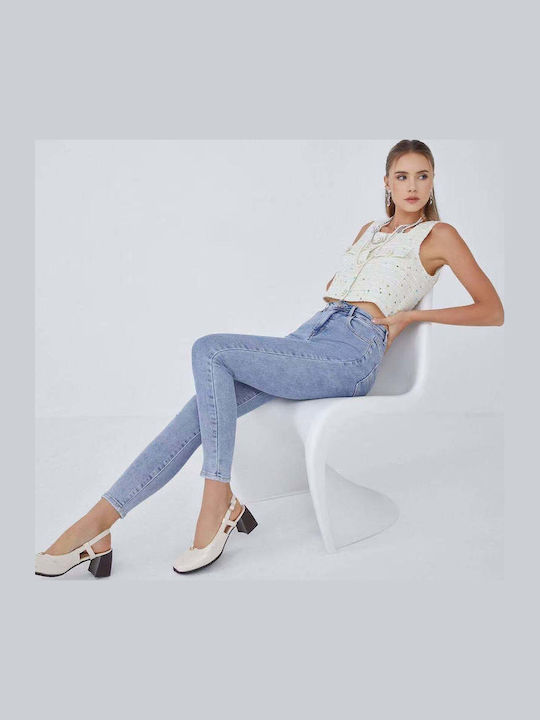 High Rise Women's Jean Pants in Skinny Fit