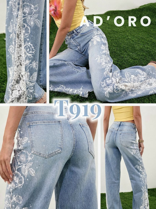High Rise Women's Jean Pants in Regular Fit