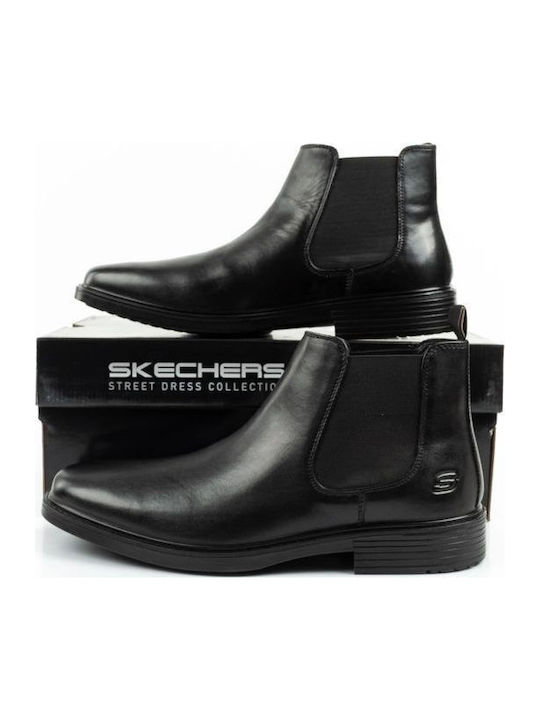 Millerboris Leather Black Chelsea Boots